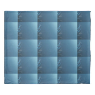Swirl Blues Duvet Cover