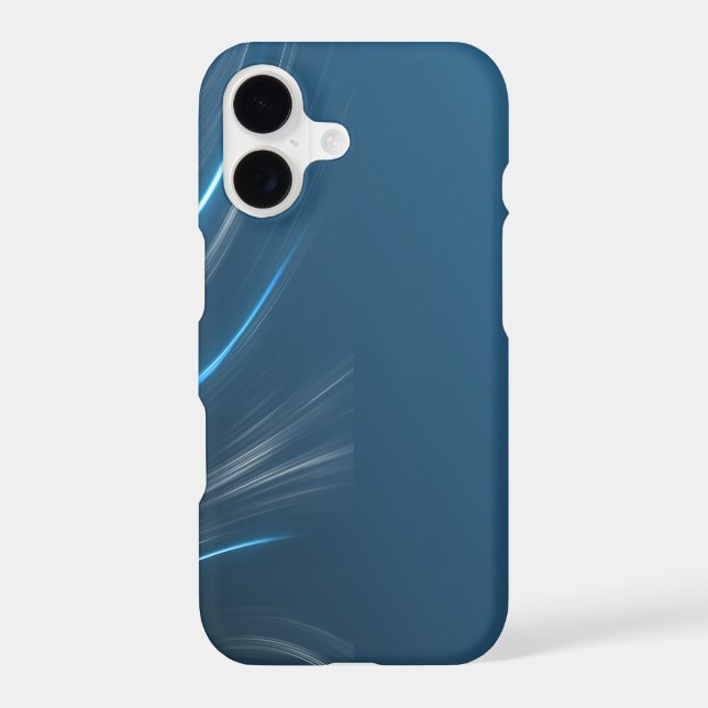 Swirl Blues Iphone Case (Back)