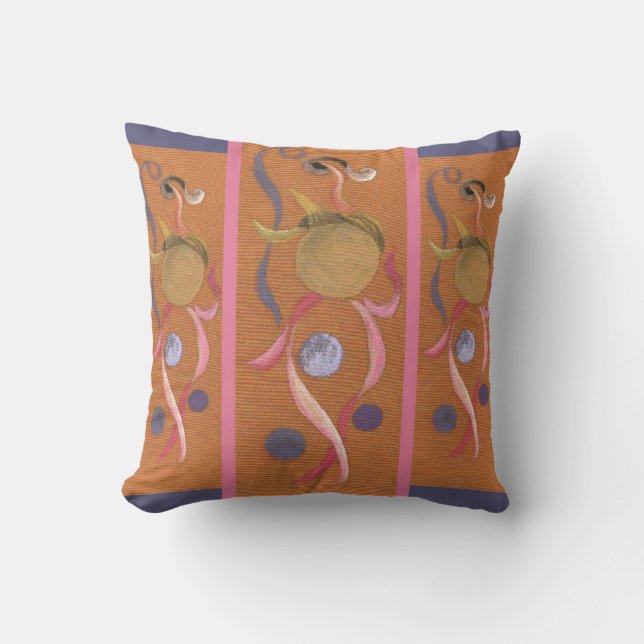 Swirl Bodies Circus American MoJo Pillow (Front)
