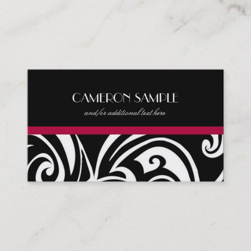 Swirl Business Card Templates