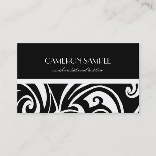 Swirl Business Card