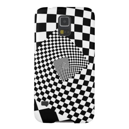 Swirl Checkerboard Case For Galaxy S5