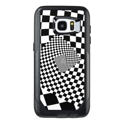 Swirl Checkerboard OtterBox Samsung Galaxy S7 Edge Case