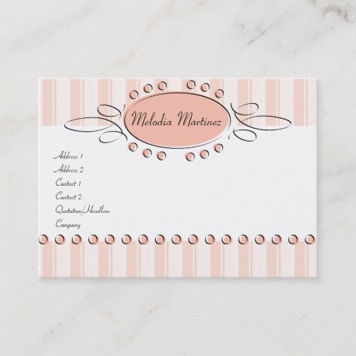 Swirl Decor Business Card