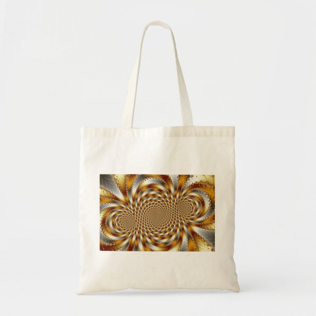 Swirl Fractal 1 - Fractal Tote Bag (Front)