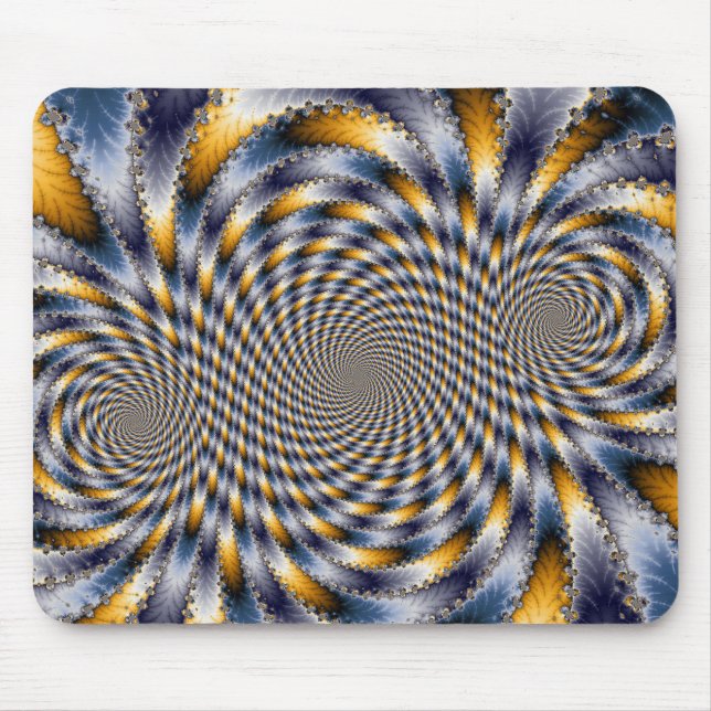 Swirl Fractal 2 - Fractal Mousepad (Front)
