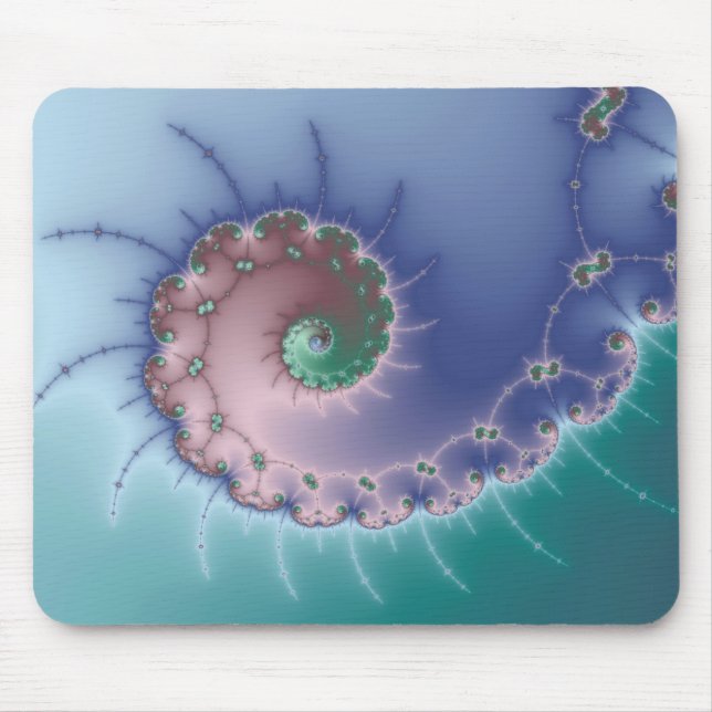 Swirl - Fractal Mousepad (Front)
