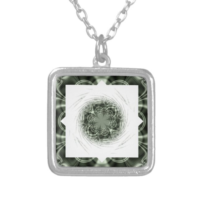 Swirl Fractal Pendant (Front)
