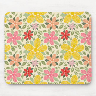 Swirl Garden Mouse Pad