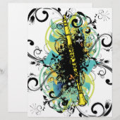 Swirl Grunge Clarinet (Front/Back)
