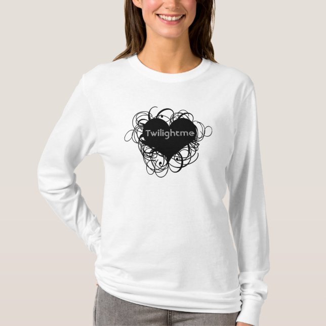 swirl Heart T-Shirt (Front)
