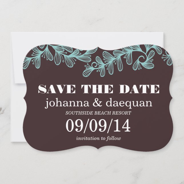 swirl leaves save the date (Front)