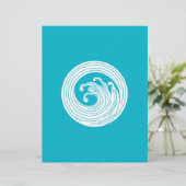 Swirl-like wave circle (Standing Front)