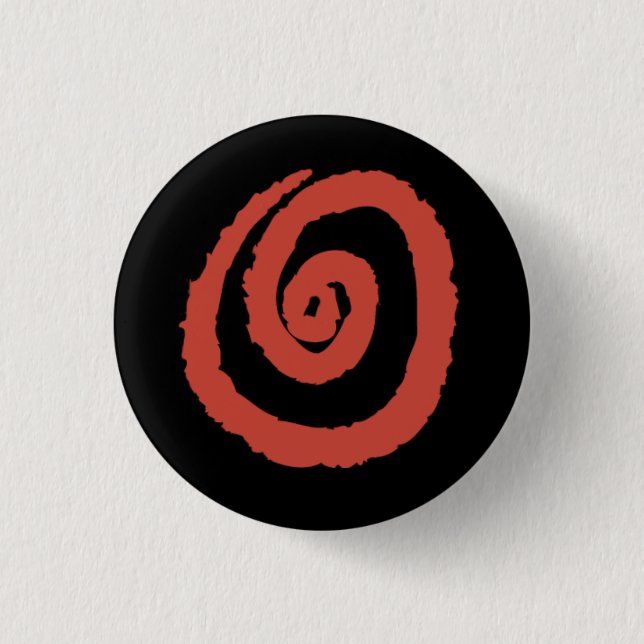 Swirl Logo Button (Front)