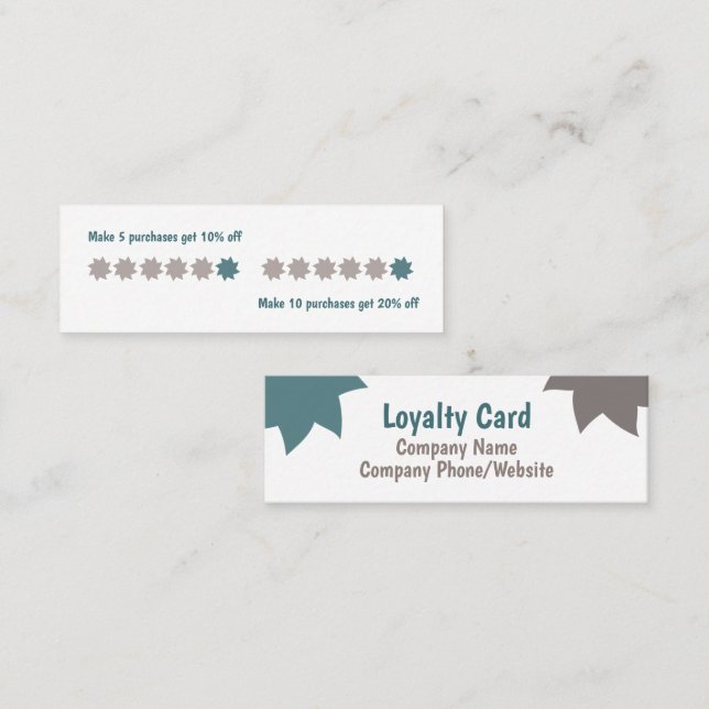 Swirl Loyalty Card (Front/Back)