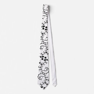swirl neck tie