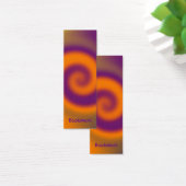 swirl orange purple BookMark (Desk)