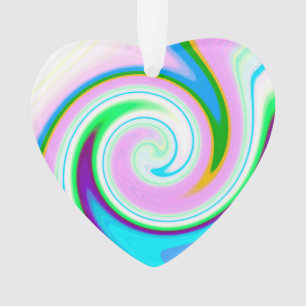 Swirl Pastel Ornament