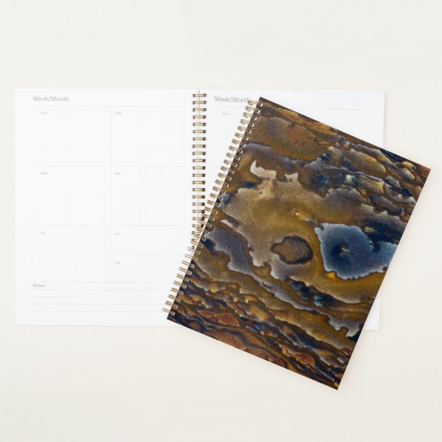 Swirl Pattern On Jasper Slab Planner (Display)