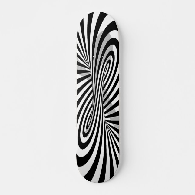 Swirl Skateboard Deck (Front)