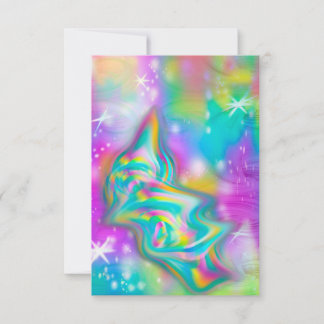 Swirl Slime Galaxy Invitation