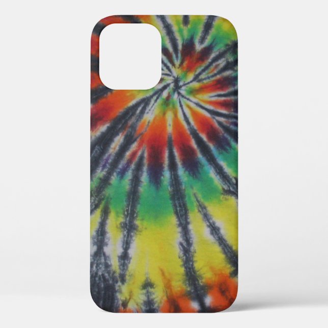 Swirl Spiral Perfect Classic Tie Dye Case-Mate iPhone Case (Back)