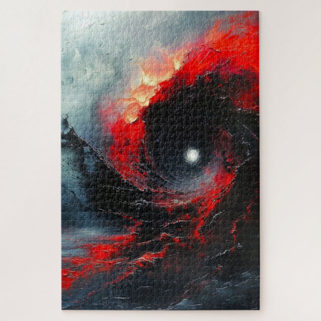 Swirl Storm Jigsaw Puzzle (Vertical)