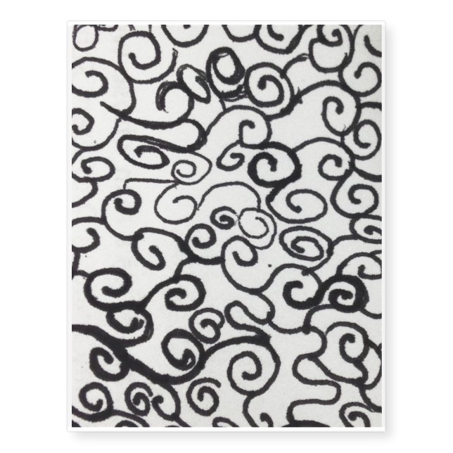 Swirl temp tattoos (Front)