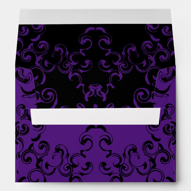 SWIRL TEMPLATE ENVELOPE (Back (Bottom))