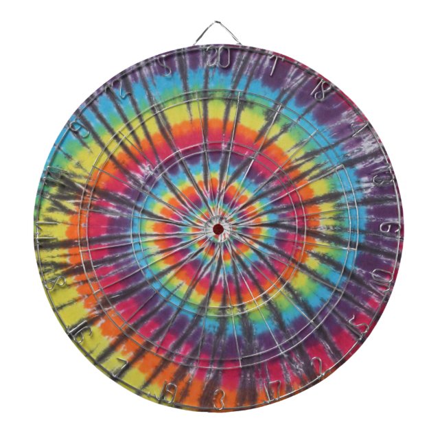 Swirl Tie Dye Dart Board (Front)