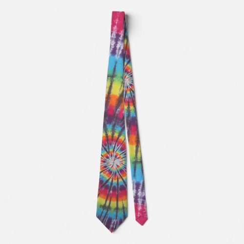 Swirl Tie Dye Necktie