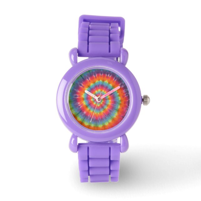 Swirl Tie Dye Watch (Front)