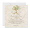 Swirl Tree Roots Antiqued Green Parchment Wedding