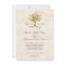 Swirl Tree Roots Antiqued Parchment Wedding