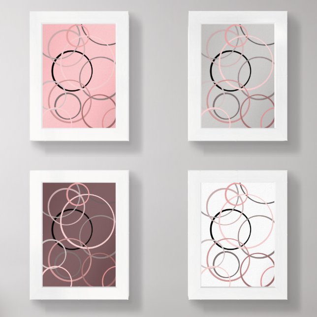 Swirl Wall Art Sets (Front)