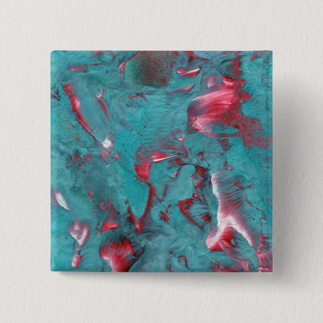 Swirled Marble Rock Button (Front)