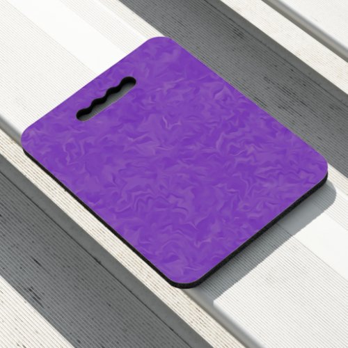 Swirled Shades of Purple Abstract Art Seat Cushion