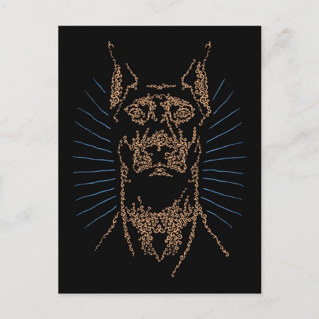 Swirlface Postcard (Front)