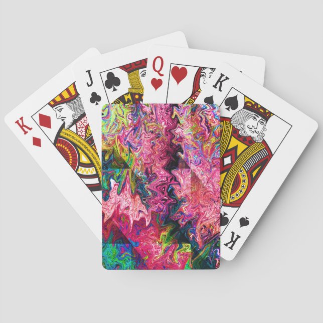 Swirlin' Squigglies..... Poker Cards (Back)