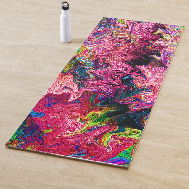 Swirlin' Squigglies..... Yoga Mat (In Situ)
