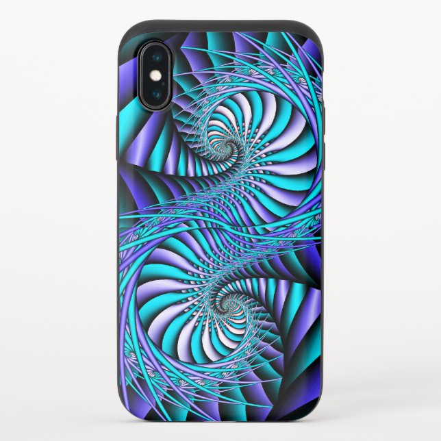 Swirling abstract fractal motion Case/Cover Uncommon iPhone Case (Back)