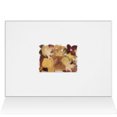 Swirling Autumn Leaves Cards (Inside Horizontal (Top))