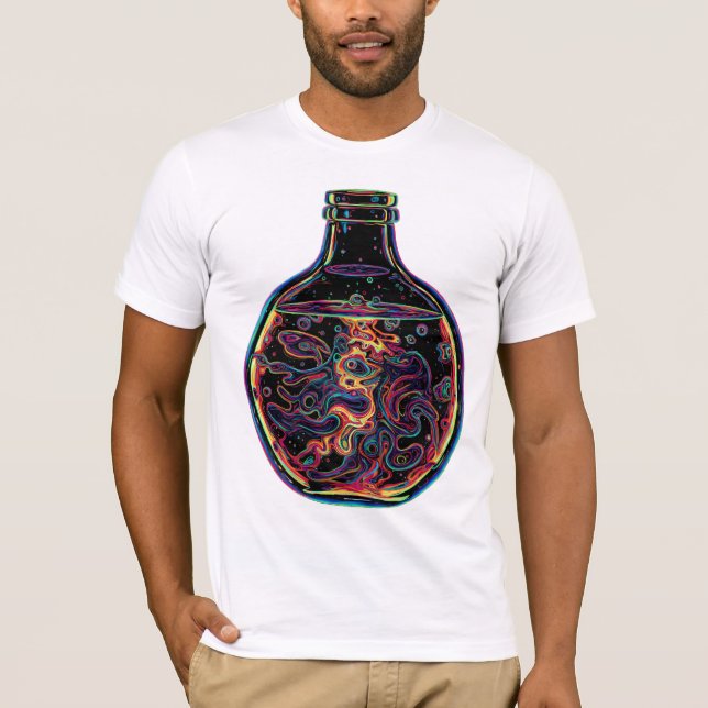 Swirling Bottle 2T-Shirt T-Shirt (Front)