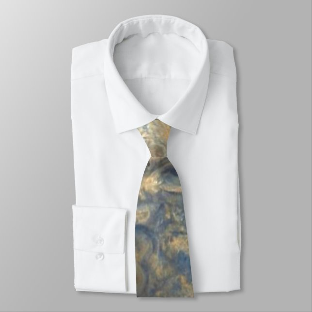 Swirling Clouds of Jupiter Neck Tie (Tied)