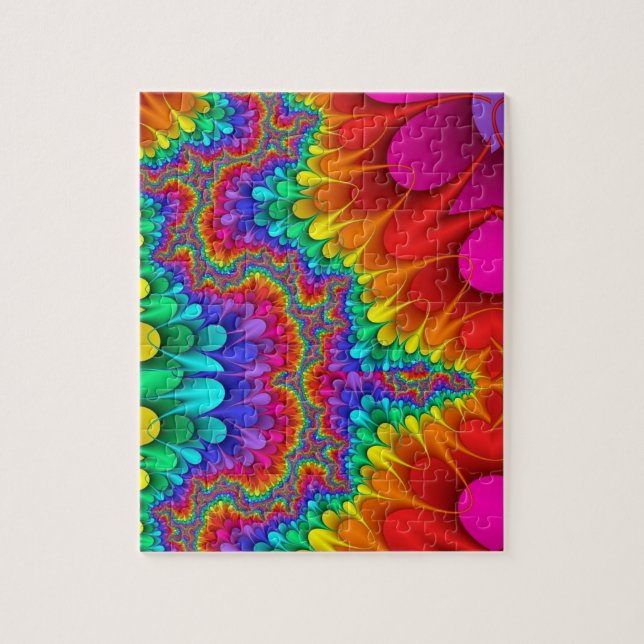 Swirling Colors Jigsaw Puzzle (Vertical)