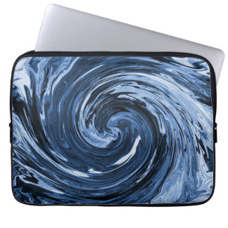 Swirling Curling wave.... Laptop Sleeve