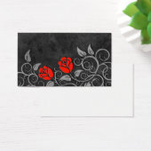 Swirling Dark Stone Red Roses (Desk)