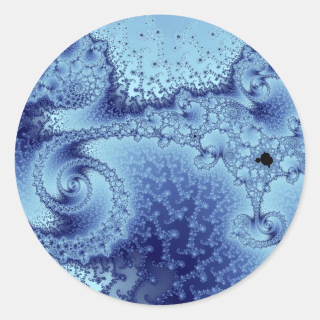 Swirling Deep Stickers (Front)