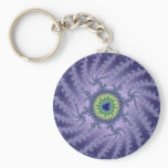 Swirling Eye - Fractal Keychain