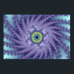Swirling Eye - Fractal Poster<br><div class="desc">This fractal poster uses a beautiful fractal image. The fractal is a zoom of the famous mandelbrot set,  no layer or photoshop effects have been added (less is more).  Rendered at very high resolution.</div>